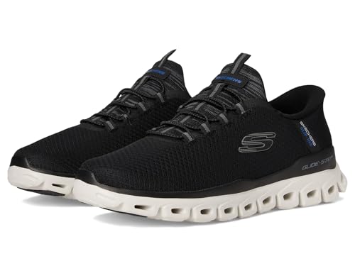 Baskets Skechers Glide-Step Noxus homme chaussures de marche noires confortables