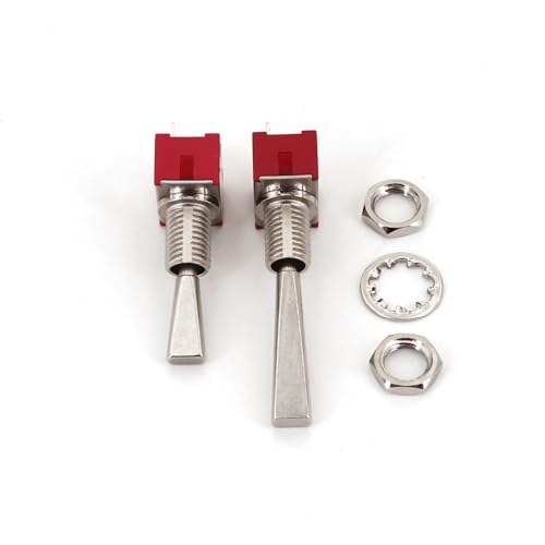 Interrupteur à bascule 3 broches de 6mm pour contrôle de circuit ON-OFF-ON