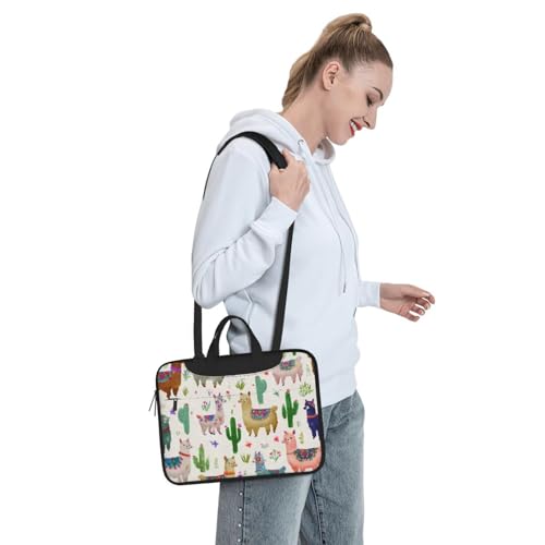 Maletín para portátil impermeable 15.6" con diseño alpaca miniatura 3