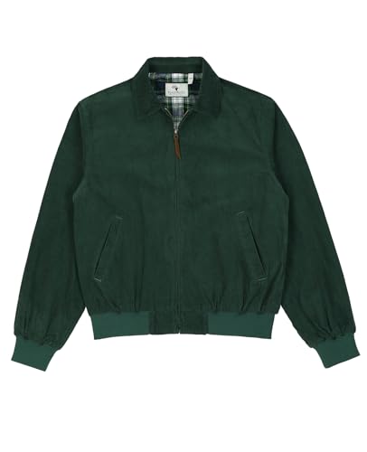Image of ZENTHACE Men's Corduroy Jacket with Full Flannel Lined,Zip Up Casual Vintage Outerwear Coat,100% Cotton