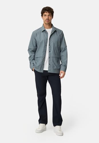 Camisa para hombre camel active casual elegante de manga larga transpirable 4