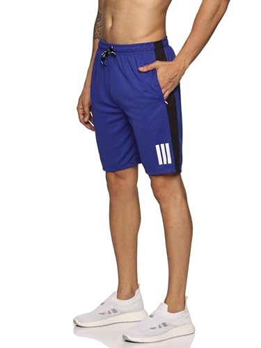 Image of Polyester Sports Shorts for Boys & Girls with Zipper Pockets