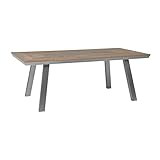 tischgestell holz weiß Dieser Loungetisch schafft es spielend, scheinbar gegensätzliche  Materialien miteinander in Einklang zu bringen: Die Tischplatte aus Kunststoff in Holzoptik &  matt gebürsteten Alu-Tischbeine