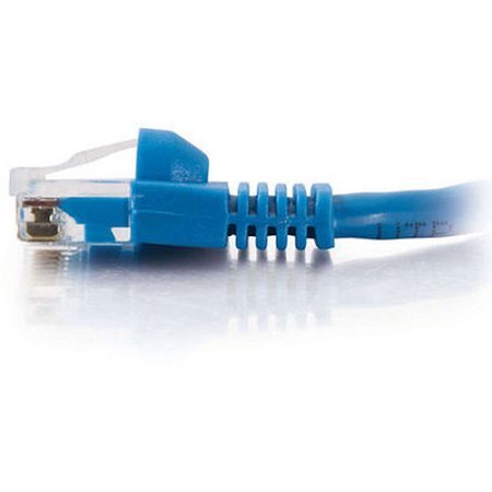 Cable de red C2G Cat5E Patch cord azul 2.13 m miniatura 3