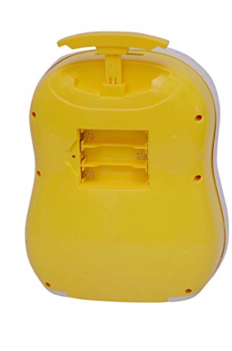 Image of Crackles Trolley Shaped Musical Cartoon Electronic Password Piggy Bank Cash Coin Auto Scroll Paper Money Saving Box- Color and Design May Vary