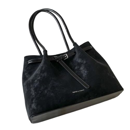 Sac de courses en cuir PU grand format pour femme active et étudiante