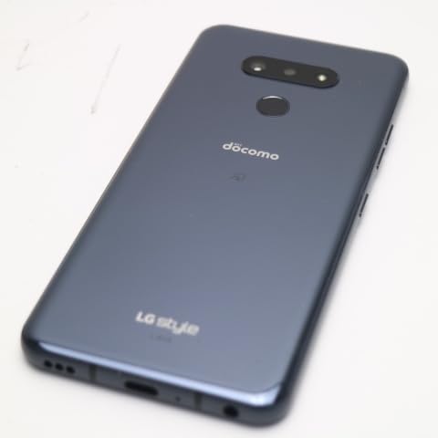 Amazon | SIMフリー docomo LG style3 L-41A ミラーブラック 黒  