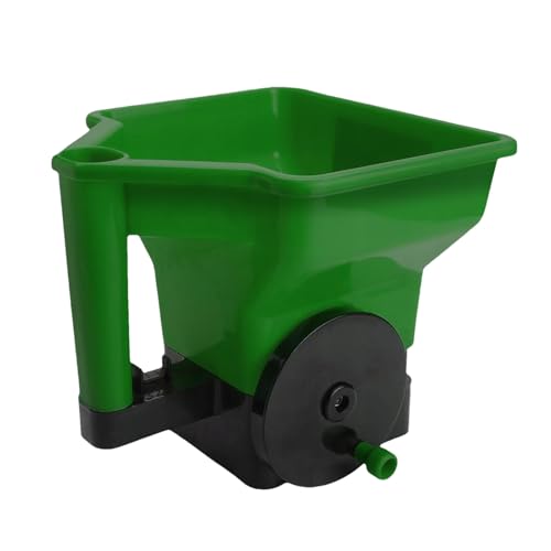 Generisch Handstreuer Für Rasen | Tragbarer Düngerstreuer | Gartengerät Handkurbel Streugerät Für Schulprojekte Garten Hof Kleine Landwirtschaft