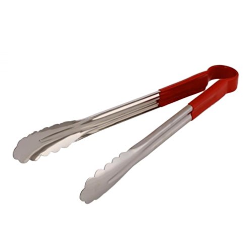 Scrox 1pcs 12 Pouces Pince Alimentaire en Acier Inoxydable Buffet Barbecue Alimentaire Clip Pain Sandwich Steak Pinces de Cuisine