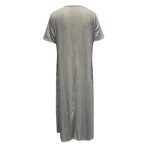 Robe d'été ample en mousseline pour masquer les formes avec élégance