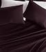 Beckham Hotel Collection Luxury Soft Brushed Microfiber 4 Piece Bed Sheet Set Deep Pocket - Cal. King - Purple