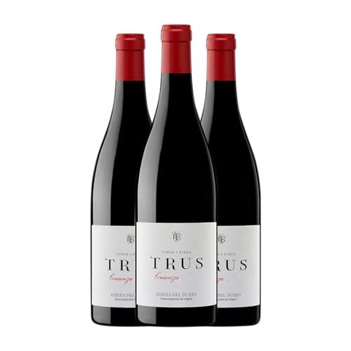 Trus Tempranillo Ribera del Duero Crianza 75 cl Vino tinto (Caja de 3 Botellas de 75 cl)