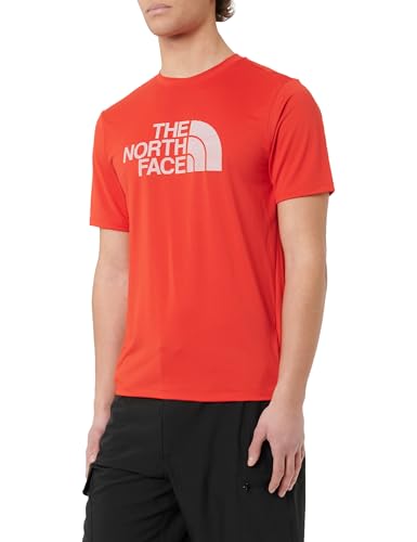 The North Face NF0A895KHCL1 Men’s 24/7 S/S Easy Tee Reg T-Shirt Uomo High Risk Red Taglia XS