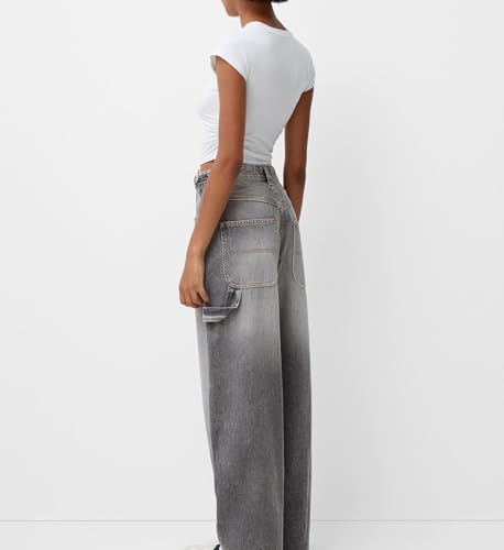 Women’s Baggy Jeans Y2k Hip Hop Wide Leg Jeans Vintage Casual Boyfriend Pants Teen Girls Loose Fit Denim Jeans4