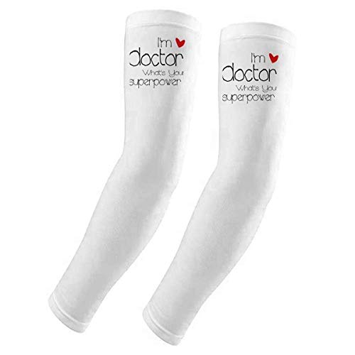 Mangas para los brazos de médicos el regalo ideal con protección solar UV y guante integrado