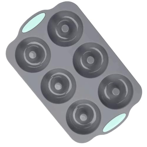 Moldes De Hielo De Navidad - Bandeja Antiadherente De Silicona De 6 Agujeros, Molde De Hielo En Forma De Corona De Navidad, Molde Flexible Multiusos Para Jabón Y Dulces, Accesorio De Cocina Duradera |