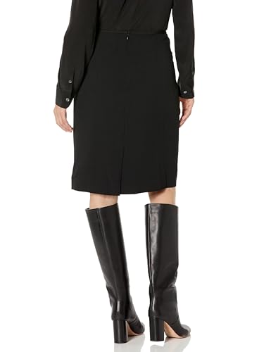 Kasper Women's Zip Front Snapped Skirt2