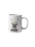 Pug Mug Bah Hum Pug Coffee Mug Funny Cute | Bah Hum Bug Dog Lovers | Gift Idea Christmas Reindeer...