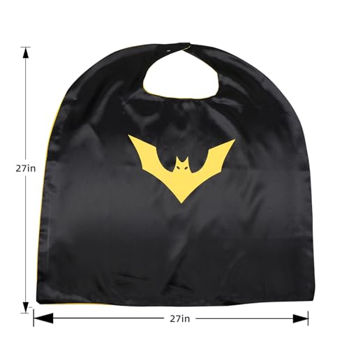 Capa y Máscara para Niños y Niñas Halloween y Cosplay miniatura 2