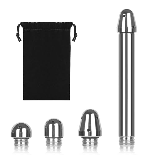 Ducha anal para el tráfico anal Ducha vaginal, lavado anal dispositivo de limpieza intestinal, ducha anal intima cama de semana, irrigador de entrada para adultos, ducha anal para mujeres y hombres la