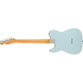 Fender Vintera II ’60s Tele RW Sonic Blue – Guitare Électrique - Les Beatles, Paul McCartney, John Lennon, RIngo Starr, George Harrison Fender Vintera II '60s Tele RW Sonic Blue - Guitare Électrique – Image 2