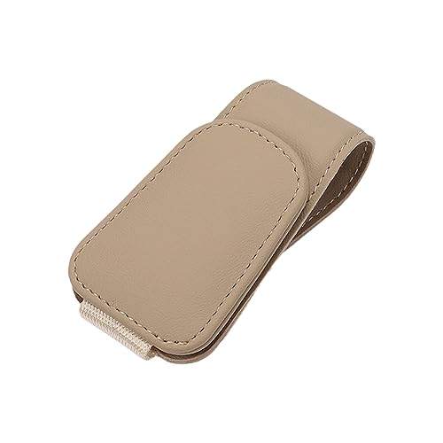 カーインテリアアクセサリーカーサングラスマウントサングラスドキュメントチケットカードホルダーレザーハンガークリップメガネマウント