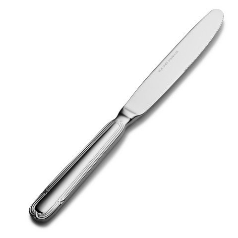 Bon Chef S812 Euro Florence Solid Handle Dinner Knife44; Pack of 12