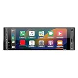 Jeocoai Navegación en Coche Pantalla táctil a Color de 6,5 Pulgadas y conexión Bluetooth para Apple CarPlay Android Auto