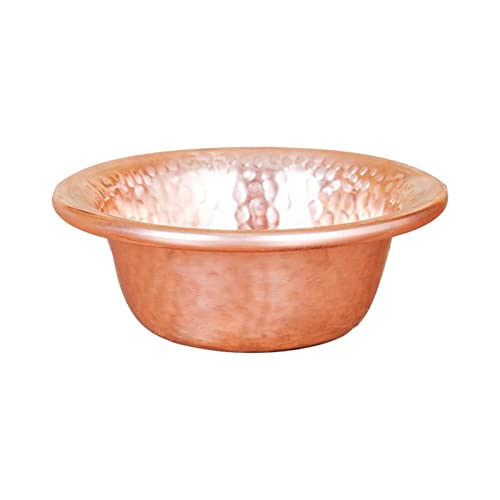 Image of BLWOTMOR Handcrafted Copper Bowl for Tea Rituals And Offerings, Multi, 11cm