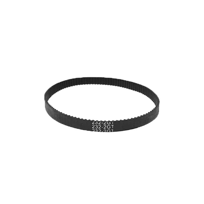 Antriebsriemen Motorrad 1x L162-190mm Breite 6mm 2GT/GT2 Ringförmige Geschlossene Kreisbogenzähne Gummi-Fiberglas-Förderzahnriemen