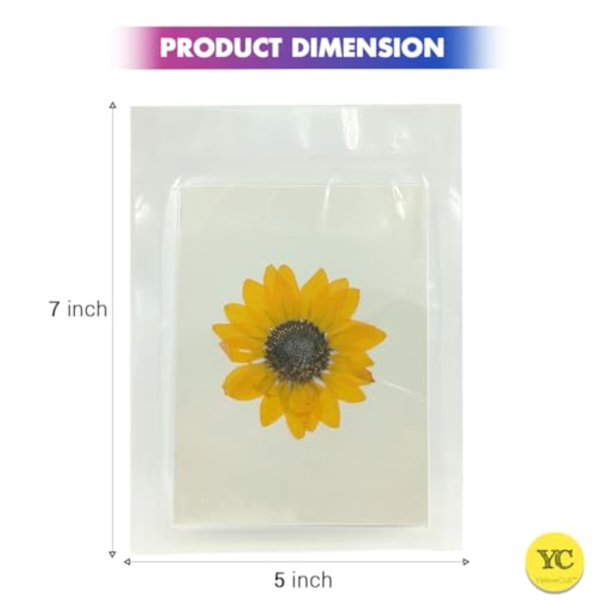 Natural Real Dried & Pressed Flowers Sheets for Art Craft, Mixed, Multicolor