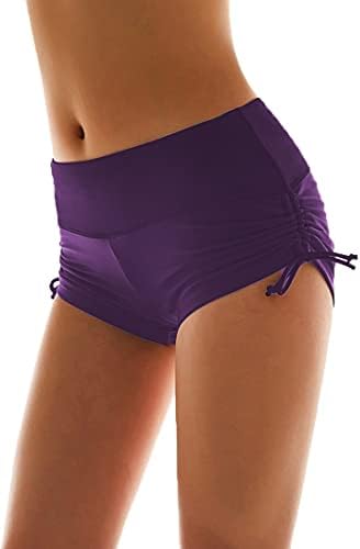 Micosuza Women's Summer Boardshorts Beach Short Purple XS