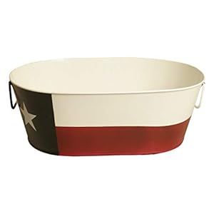Wald Imports CP052308B/MD 16" Texas Metal Container Wald Imports CP052308BMD 16 Texas Metal Container