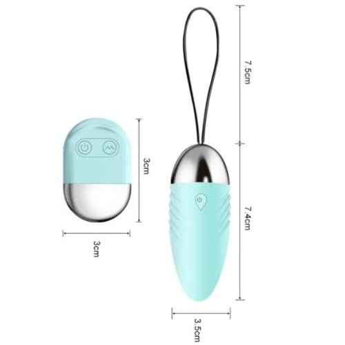 Vibrador Capsula Sem Fio Com Controle Remoto 10 Vibrações