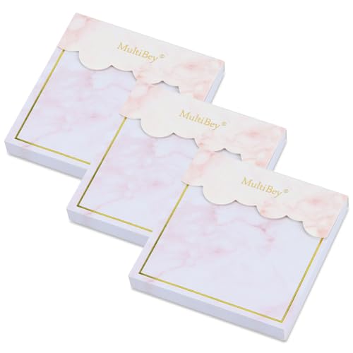 Blocs de notes adhésifs marbre pour embellir votre bureau à la maison