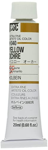 ホルベイン 油絵具 イエローオーカー H040 20ml