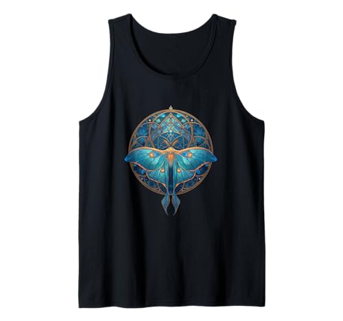 Spiritual Transformation Celestial Butterfly Manadala Tank Top