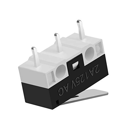 Mxrs Micro Limit Switch, Cyt1073 Ac 2A 125V 3Pin Spdt Rocker Switches Long Hinge Lever For Arduino (30 Pack) By Muzhi thumb #5
