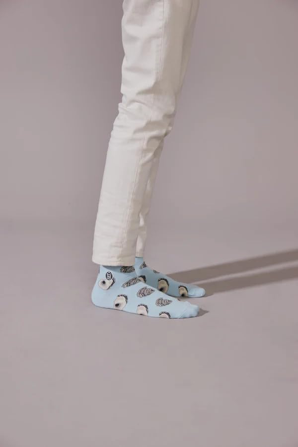 Seafood Bundle – Unisex Cotton Crew Socks for Men & Women – Soft, Breathable, Reinforced Toe & Heel – One Size3