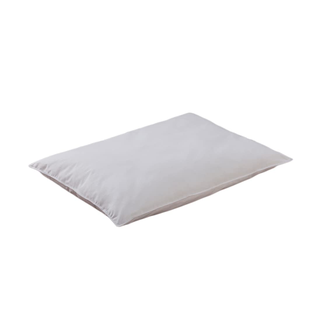 DODO - Oreiller Enfant 40x60 cm - Soutien Moelleux (Ventre et Dos) - Fibre Creuse Siliconée - Doux - Séchable en Machine - Enveloppe 100% Coton - Lavable 40°C
