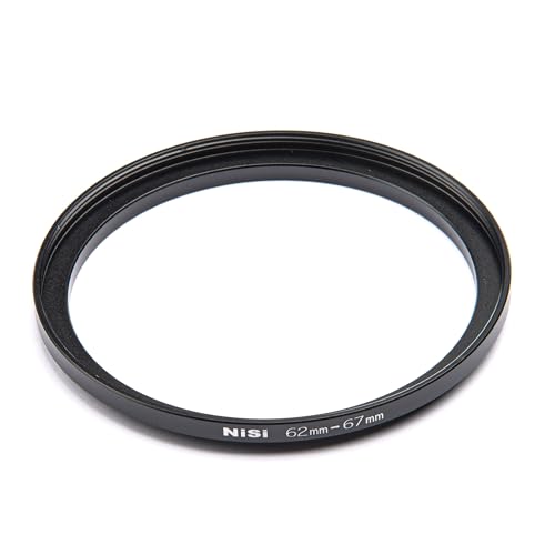 NiSi 62-67mm Pro Step-Up Ring | Adaptador roscado, acabado en negro mate anodizado de aluminio miniatura 1
