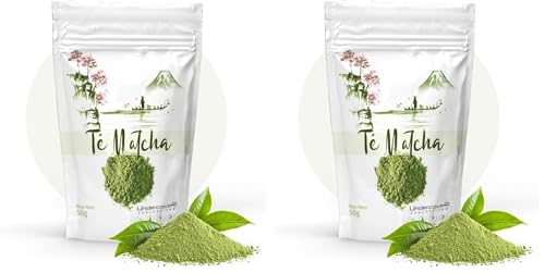 Té Matcha Origen 100% Japón, provincia Kagoshima - Te Matcha Grado Premuim - (50 gramos, Original) (Paquete de 2)