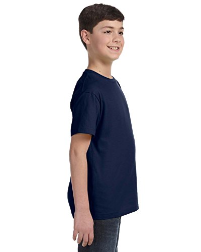 LAT Youth Fine Jersey T-Shirt, Small, Navy4