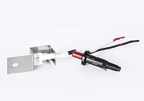 Image of 80462 Push‑Button Grill Igniter Kit - Compatible with Weber Q100 Q200 Q120 Q220 Q1000 Q2000, Gas Grill Fire Starter Replacement for Weber 386001 386002 566001