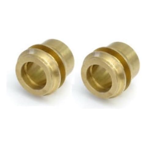 2 x 15mm to 10mm Reducer Couplers for Radiator Tap Compression Fitting Internal Reducer for Radiator Valves 15mm to 10m 2X PCS Cover