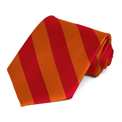 Image of tiemart Men's Striped Tie Standard Length