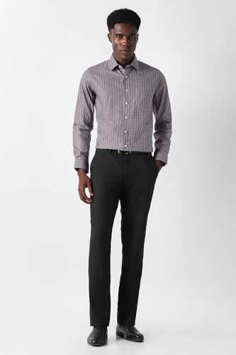 Image of Van Heusen Men's Cotton Solid Slim Fit Shirt