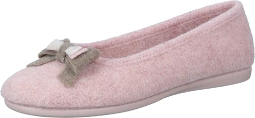 Manitu Home 340083-42, Mule Mujer, Rosa Caramelo, 41 EU