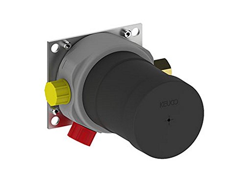 Keuco Up Function Unit Ixmo 59551 for Mixer Up 59553000070, Chrome, Grey, Black, Yellow, Red