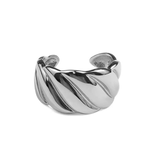 Bague réglable ouverte pour doigts sensibles fin des problèmes de taille de bague